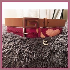 🆕 Bundle of 2 Belts by Guess